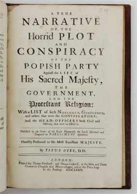 The Popish Plot: A Conspiracy Fueled by Anti-Catholic Sentiment and Political Opportunism in 17th Century England